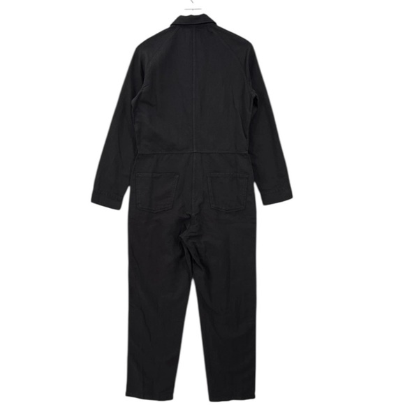 Outerknown SEA suit black utility jumpsuit linen blend size Medium NWT - Picture 9 of 14